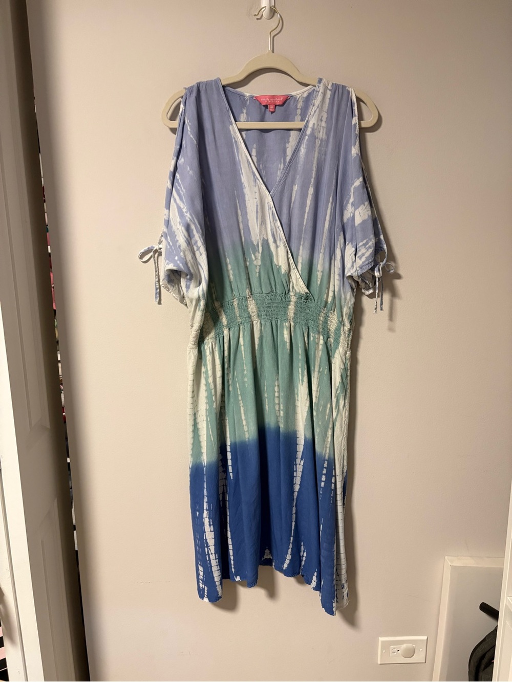 Simply Southern Tie Dye Midi Dress XL